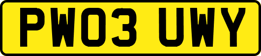 PW03UWY