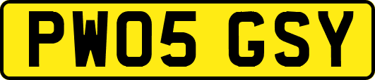 PW05GSY