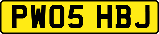 PW05HBJ
