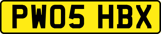PW05HBX