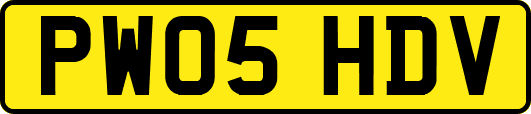 PW05HDV