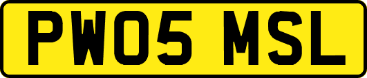 PW05MSL