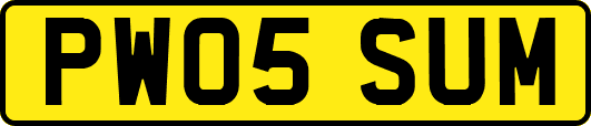 PW05SUM