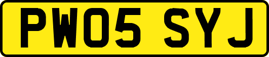 PW05SYJ