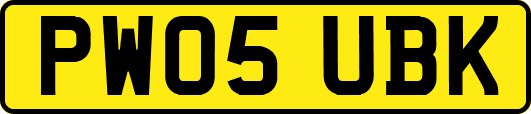 PW05UBK