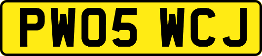 PW05WCJ