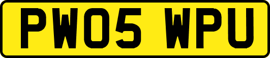 PW05WPU