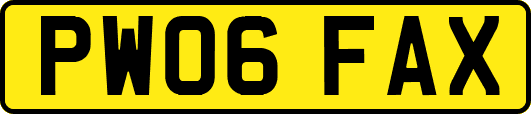 PW06FAX