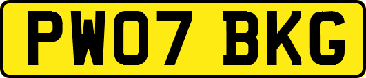 PW07BKG