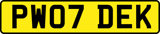 PW07DEK