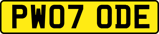 PW07ODE