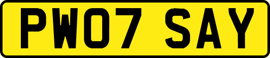 PW07SAY