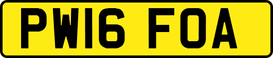 PW16FOA
