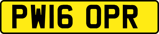 PW16OPR
