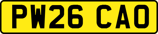 PW26CAO