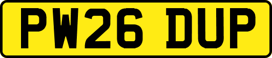 PW26DUP