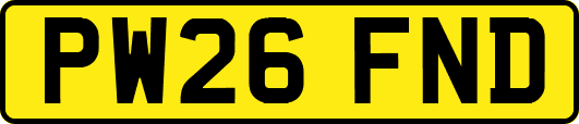 PW26FND