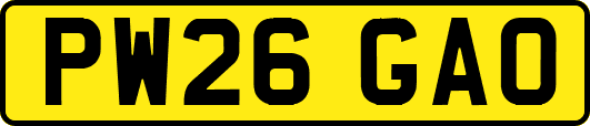 PW26GAO