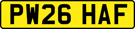 PW26HAF