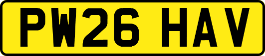 PW26HAV