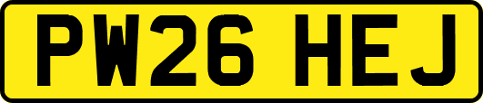 PW26HEJ