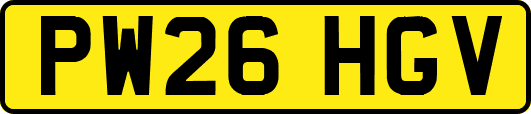 PW26HGV