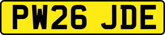 PW26JDE