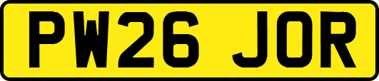 PW26JOR