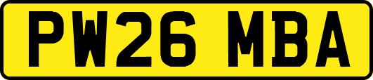 PW26MBA
