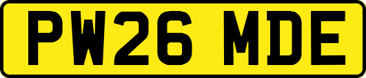 PW26MDE