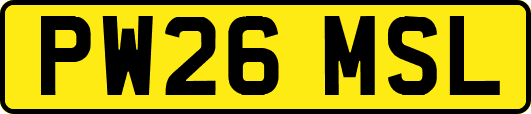 PW26MSL