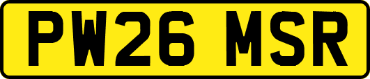 PW26MSR