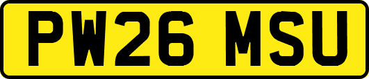 PW26MSU