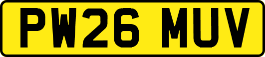 PW26MUV