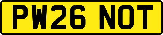 PW26NOT