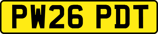 PW26PDT