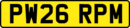 PW26RPM