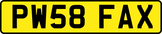 PW58FAX