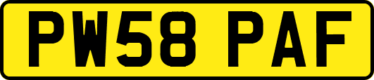 PW58PAF