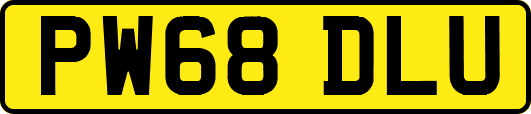PW68DLU
