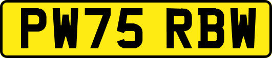 PW75RBW