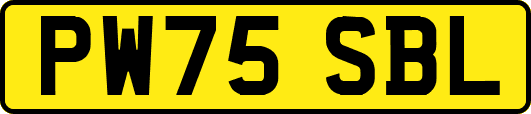 PW75SBL