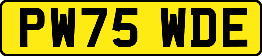 PW75WDE