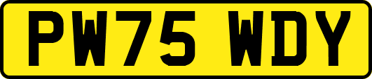 PW75WDY