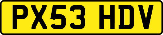 PX53HDV