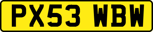 PX53WBW