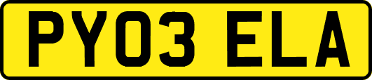 PY03ELA