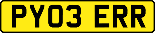PY03ERR