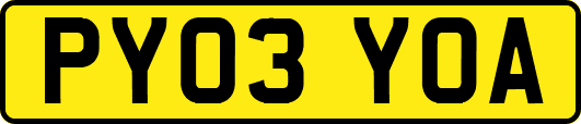 PY03YOA