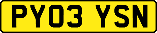 PY03YSN